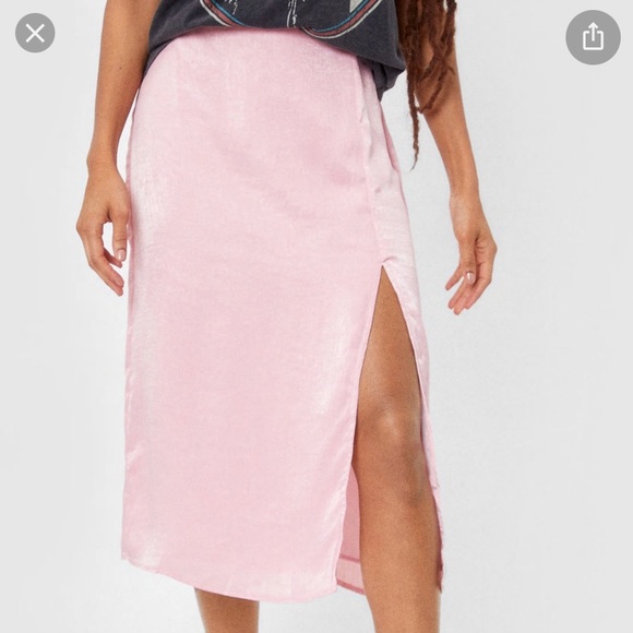 NASTY GAL MIDI SKIRT - Picture 1 of 2